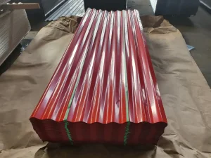 Colored Corrugated PPGI Sheet