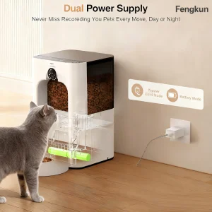 APP Controlled Laser Toy and Pet Feeder