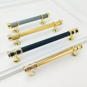 Aluminium Alloy Bedroom Furniture Hardware Accessories Plastic Handles for Cabinets Drawers Dressers Cupboards for Kitchen