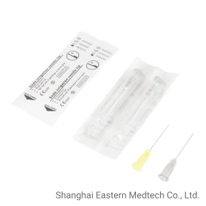 Disposable Medical Products for Dental Use 23G/25g/ 27g / 30g Endo Irrigation Needle Tip Dental Application Needle