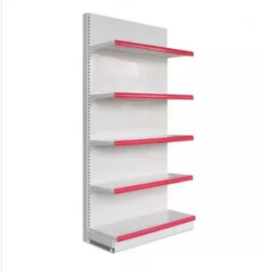Customized Metallic Pharmacy Shelves Gondola Racks