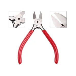 Precision Side Cutter Heavy Duty Industrial Grade Metric Flush &amp; Diagonal Cutting Pliers Steel Tool