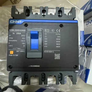 Chnt MCCB Nxm-250s 250A Molded Case Circuit Breaker