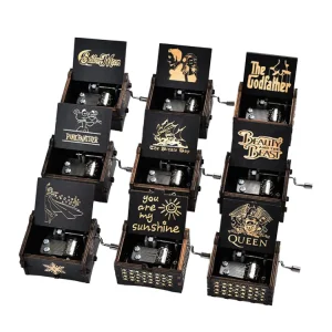 Custom DIY Wooden Music Box