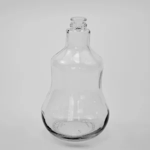 600ml Gourd Shape Liquor Spirit Food Grade Clear Glass Bottle for Packaging