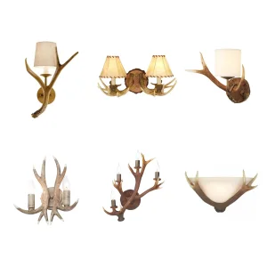 Antler Wall Light