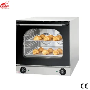 CE Certified Bakery Equipment 62L Capacity Commercial Countertop Electric Convection Toaster Baking Oven with 4 Pan with Steaming Function At39 H90 (YSD-1AE)