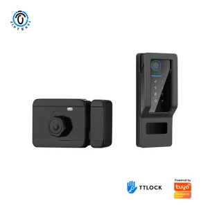 Hot Selling Smart Fingerprint Code Lock TUYA Wifi Security Waterproof Digital Combination Electric Lock