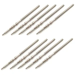 10Pcs Movement Watch Steel Stem Crown Kit