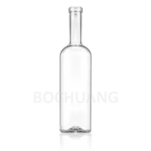 Extra Flint Glass Liquor Spirits Empty Bottle 100ml 200ml 355ml 475ml 500ml 700ml 750ml 1000ml for Whiskey Vodka Tequila Brandy Gin Rum Packaging