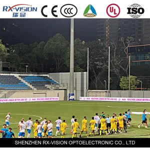 Sports Basketball Football Soccer P10 Stadium Perimeter Advertising LED Display Screen