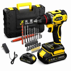 21V Max Cordless Electric Impact Drill