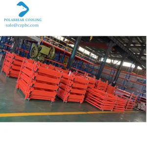 Warehouse Storage Shelving Push-Back Pallet Racking Flexible Steel Cold Storage Rack