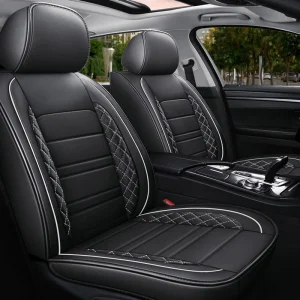 Universal Leather Car Seat Cover Full Set