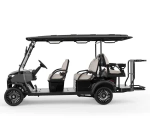Outdoor Camp Electric Patrol Cart Commercial Fleet Golf Utility Car Low-speed Community Shuttle Golf Cart