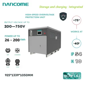 Nancome 200kwh Portable Energy Storage System DC EV Charging
