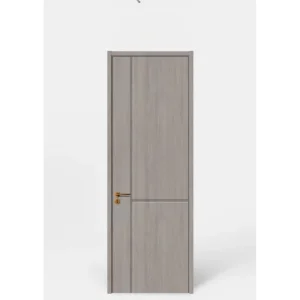 China Factory Wholesale Price OEM ODM Customized Modern Design Water Proof Entrance Interior Solid Wooden Wood Fire Rated PVC WPC Engineering Wooden Room Door