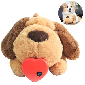 Heartbeat Felt Puppy Behavioral Training Snuggle Toy
