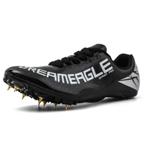 Professional Mirror Face Athletic Running Spikes Track Shoes