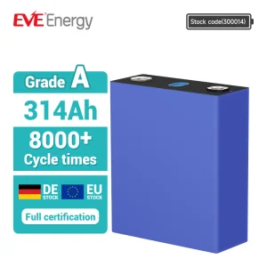 إيف 314ah 3.2V خلية ليثيوم LiFePO4