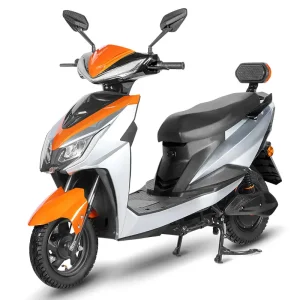 Wholesale Sporty Orange-Silver Electric Scooter