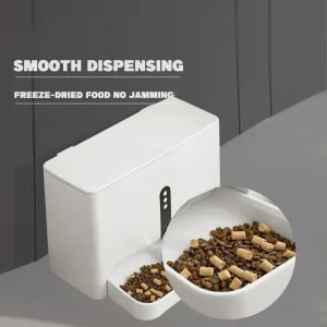 Two Way Communication Real Time Video Smart Pet Feeder with Voice Recording