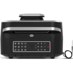 6.5L Smart WiFi Electric Pizza Oven Indoor Grill Deep Air Fryer