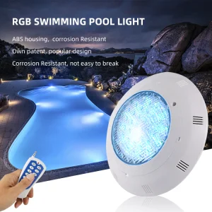 Ip68 Waterproof Rgb Wifi Smart Remote Control Swim Pool Lmap Submersible Underwater Led Swimming Pool Lights