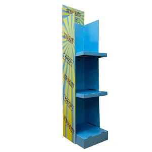 Strong Structure Hat Display Stand Cardboard Paper Display Rack