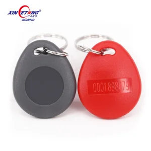 1K and Tk4100 Combine RFID Keychain 13.56MHz and 125kHz Dual Frequency RFID Keyfob /Key Fob Tag /Keychain
