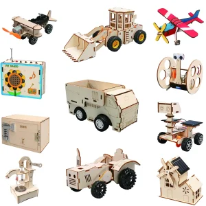 DIY Wooden Puzzles Educational Learning Toys