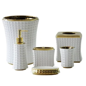 Gold Bathroom Set