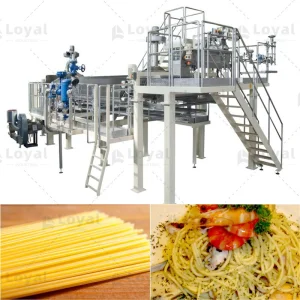 Linhas de Produção de Macarrão Longo e Curto Equipamento de Processamento de Macarrão Seco Linha de Produção de Macarrão