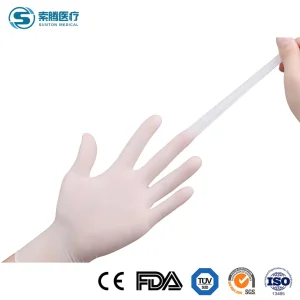 Luvas de Látex Antibacterianas