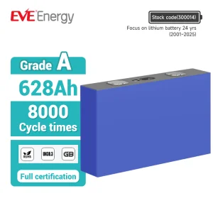EVE 628Ah Lifepo4 Battery