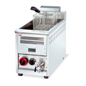 OUTE 16L Gas Deep Fryer Single Basket