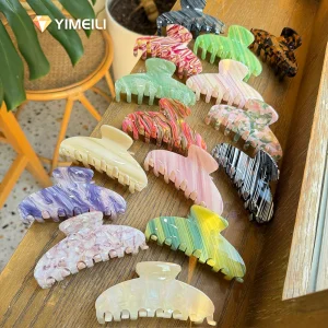 YML Cellulose Acetate Hair Clips