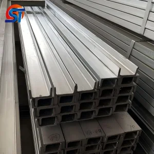 316L Stainless Steel Channel Bar U Channel Steel Bar 321 310S 904L U Shaped Steel Channels