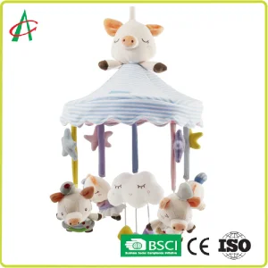 Pig Stuffed Animal Plush Hanging Toy