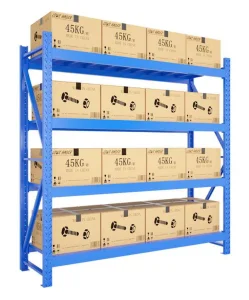 Customizable 5-Layer Industrial Steel Racks for Sulaibiya Cold Storage Warehouses