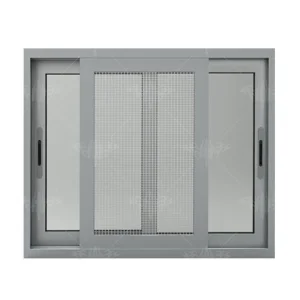 PA Aluminum Hurricane Impact Windows Soundproof Glass Windows Energy Efficient Casement Window