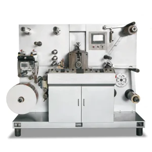 INTERMITTENT JXMQ550 Semi-Rotary-label Die Cutting Machine Roll to Roll 3 Years Warranty V0012