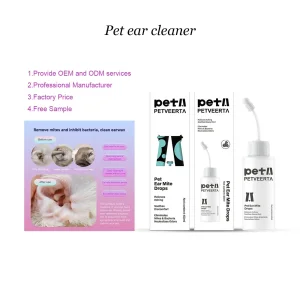 60ml Pet Ear Cleaner with Natural Ingredient for Puppy