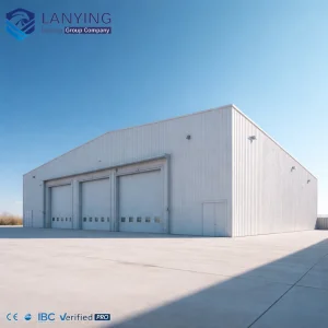 Prefabricated Steel Building for School Mall Hotel Workshop Warehouse with Sandwich Panel Insulation and Modern Design