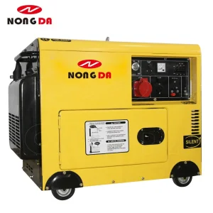 5kVA 6.5kVA 7.5kVA 8kVA مولد ديزل صغير صامت