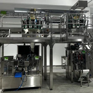 RL520K High Speed Automatic Vertical Form Fill Seal Packing Machine for Granule Powder Food with Multi-Head Weigher