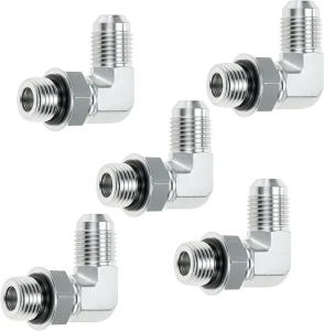 High Temperature Resistant Stainless Steel/Carbon Steel Jic Hydraulic Pipe Adapter Fitting