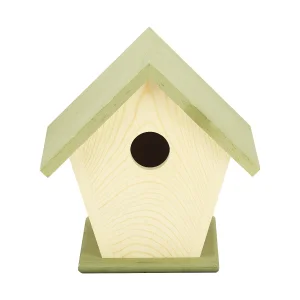 Rural Farmhouse Style Wooden Bird House
