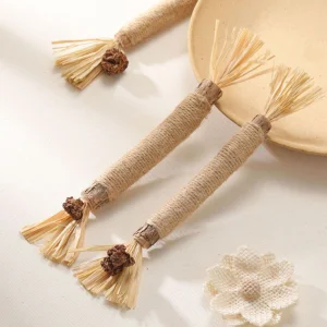 Catnip Rattan Chew Stick Dental Care Mix Kitten Mint Tooth Cleaning Pet Toys Cats Chew Silvervine