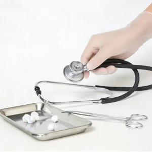 4.5g Powder Free/Powdered Disposable Vinyl Gloves for Food Processing, Hospital, Cleaning